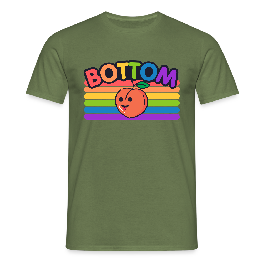 Gay Bottom | Pride T-Shirt - Militärgrün
