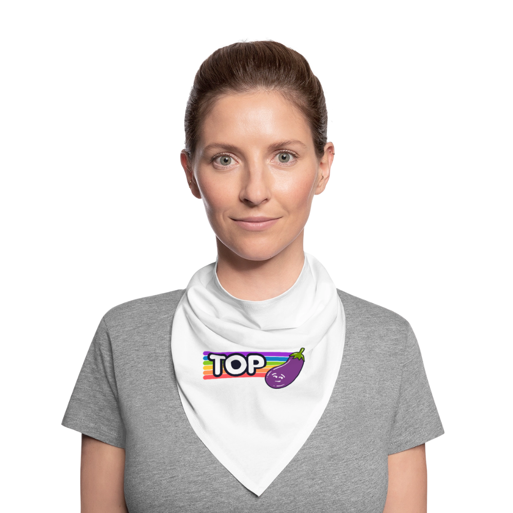 Top Gay | Pride Bandana - Weiß
