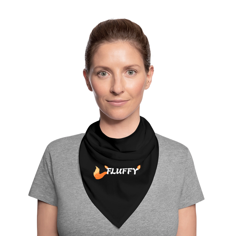 FLUFFY | Furry Pride Bandana - Schwarz