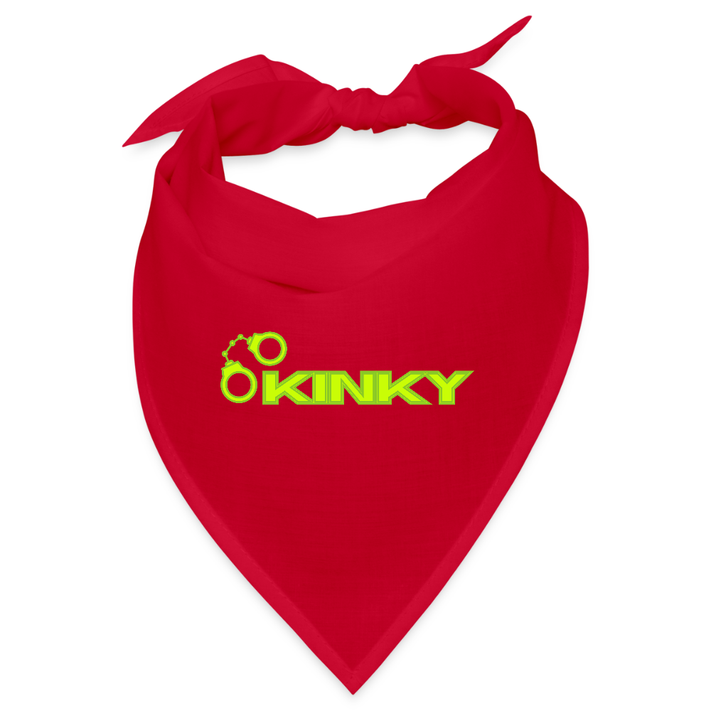 KINKY | Kink Fetish Pride Bandana - Rot