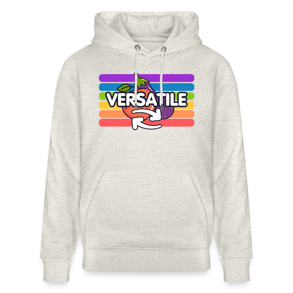Versatile Gay | Pride Bio-Hoodie Unisex - Beige meliert