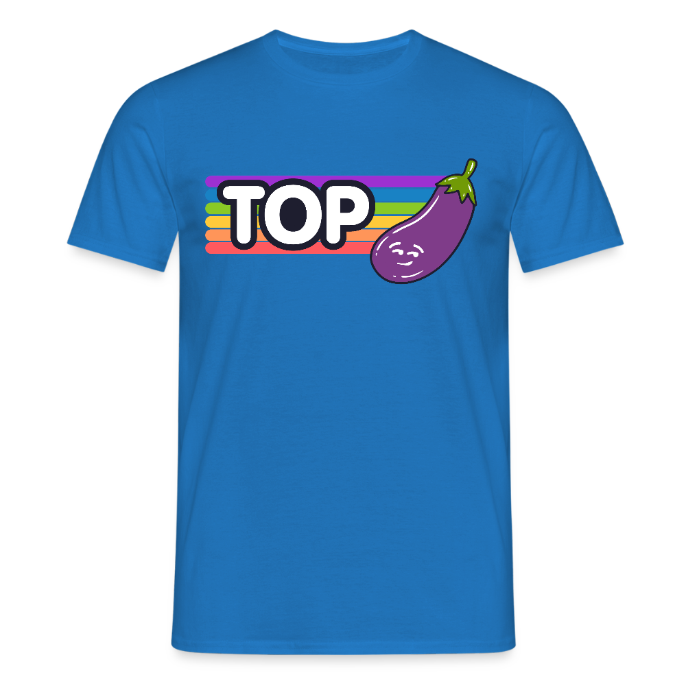 Top Gay | Pride T-Shirt - Royalblau