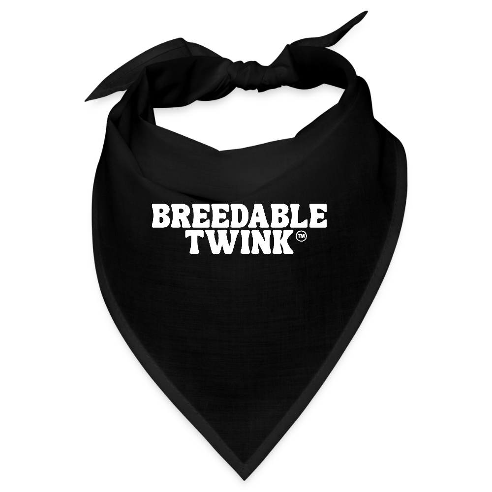 Breedable Twink™ | Kink Fetish Pride Bandana - Schwarz