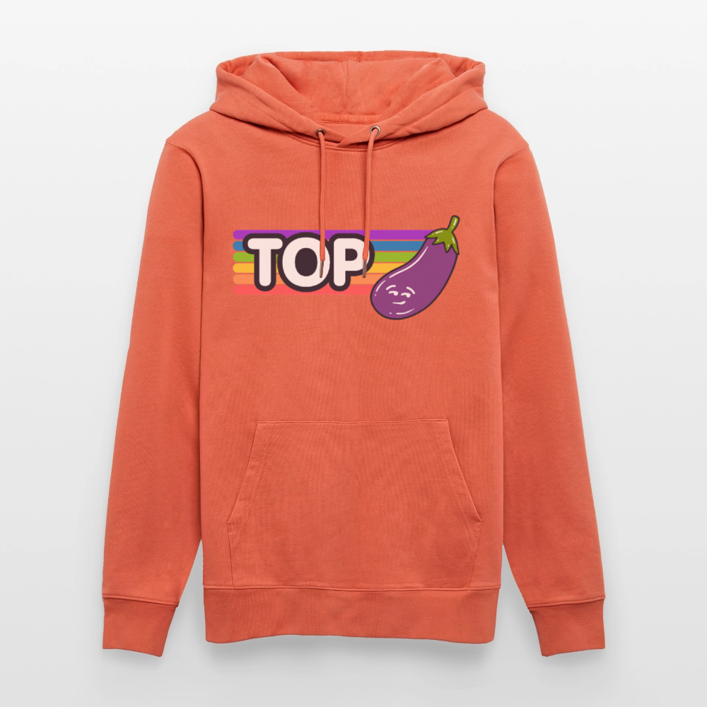 Top Gay | Pride Bio-Hoodie Unisex - Hellrot