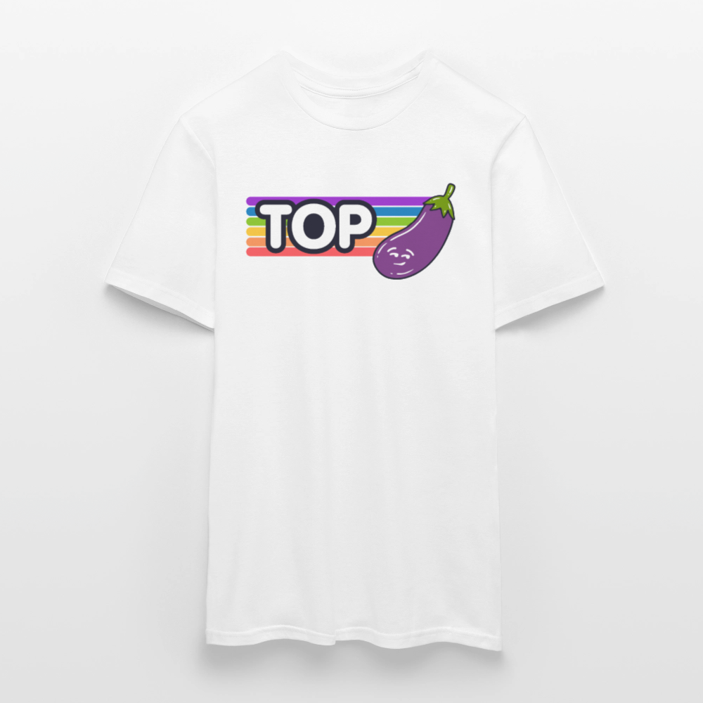 Top Gay | Pride T-Shirt - Weiß