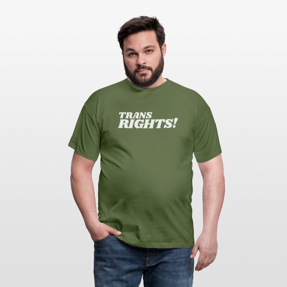 Trans Right! | Pride T-Shirt - Militärgrün