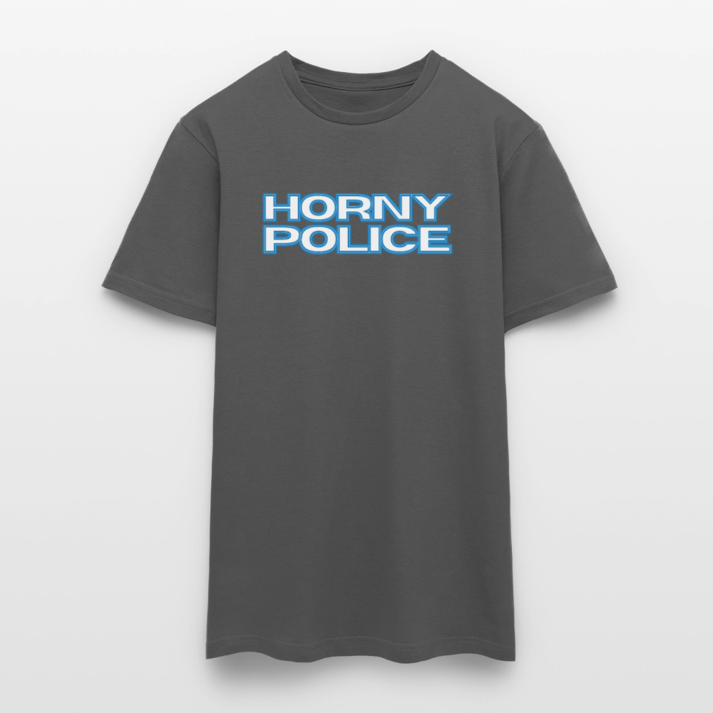 HORNY POLICE | Kink Fetish Pride T-Shirt - Anthrazit