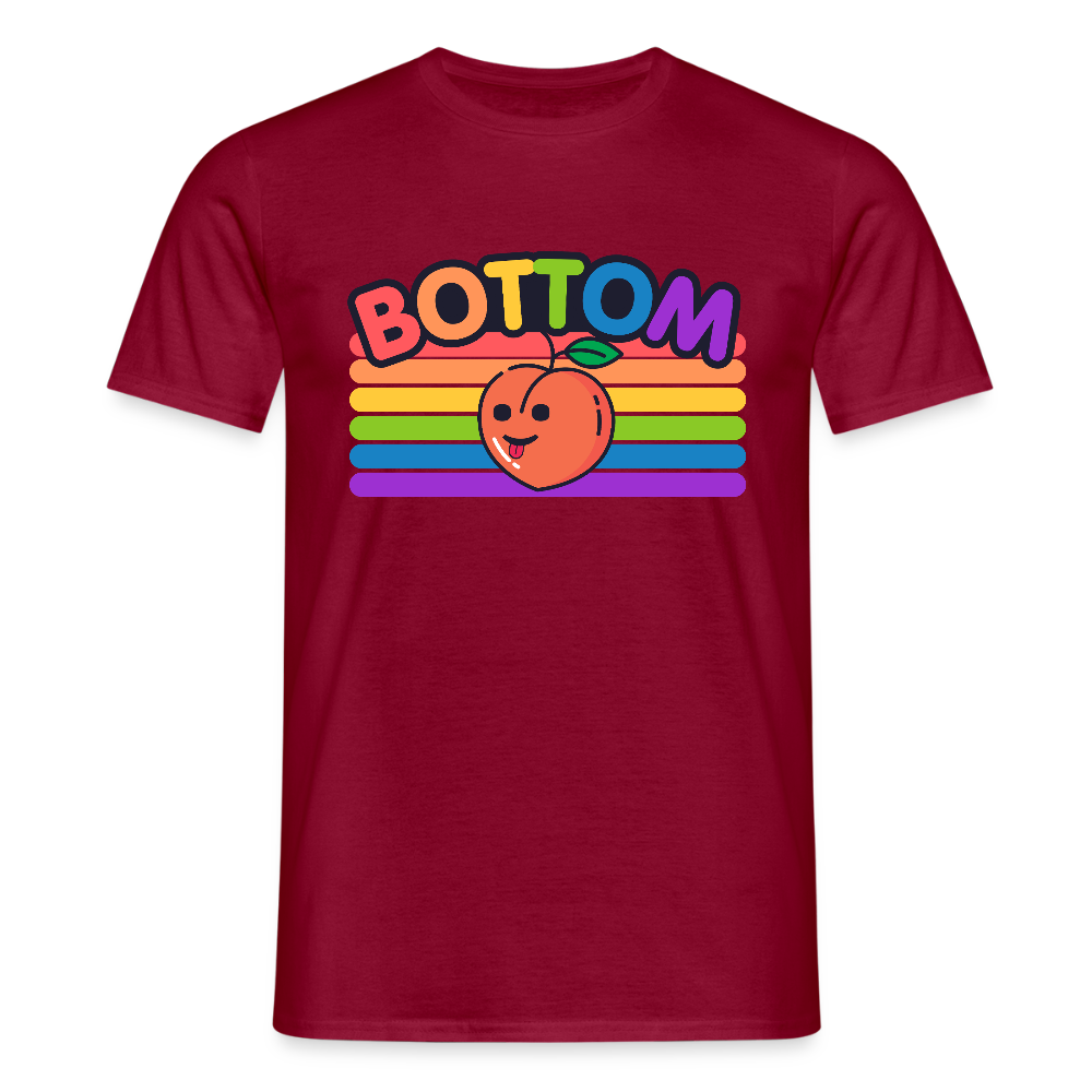 Gay Bottom | Pride T-Shirt - Ziegelrot