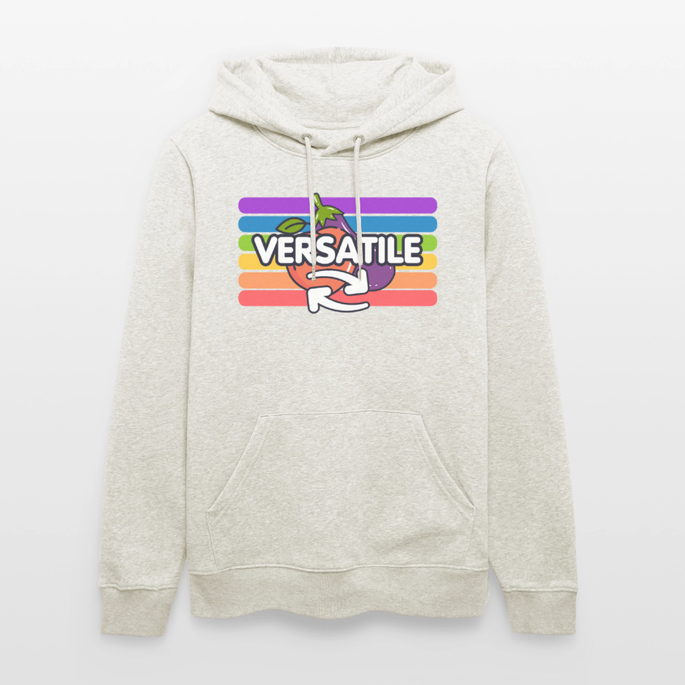 Versatile Gay | Pride Bio-Hoodie Unisex - Beige meliert