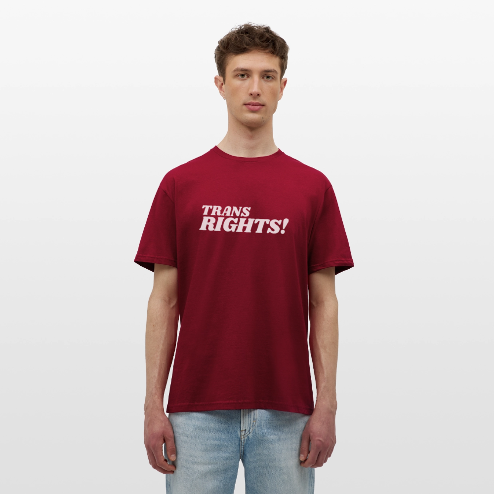 Trans Right! | Pride T-Shirt - Ziegelrot