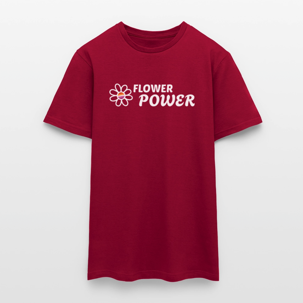 Flower Power! | Lesbian Pride T-Shirt - Ziegelrot
