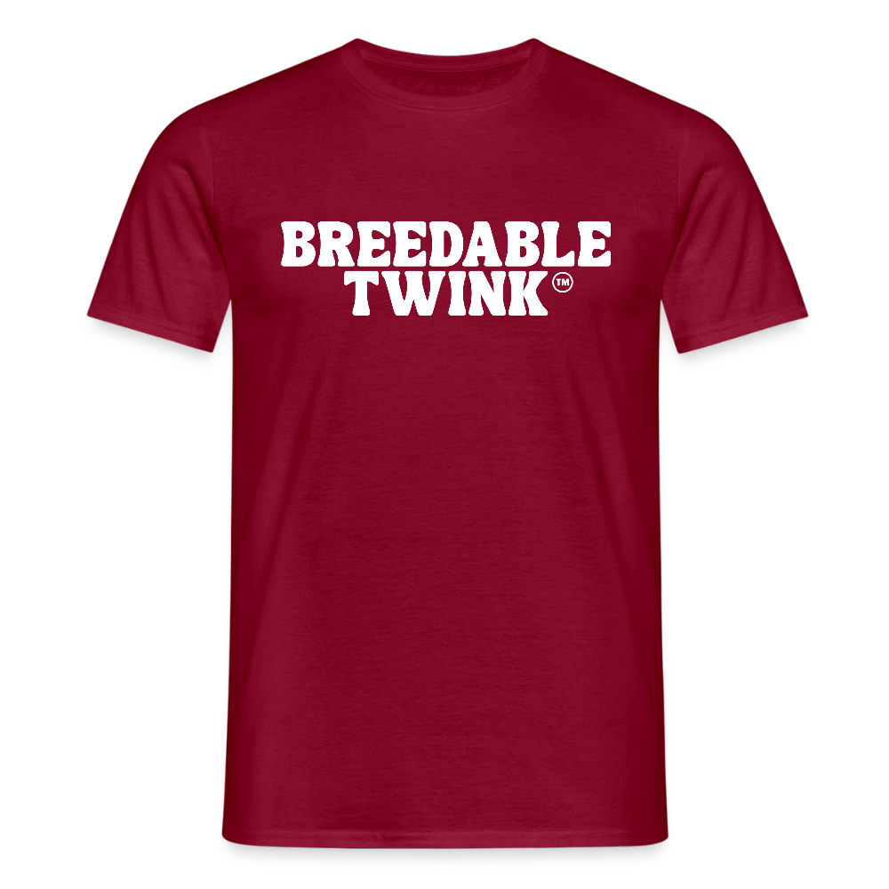 Breedable Twink™ | Kink Fetish Pride T-Shirt - Ziegelrot