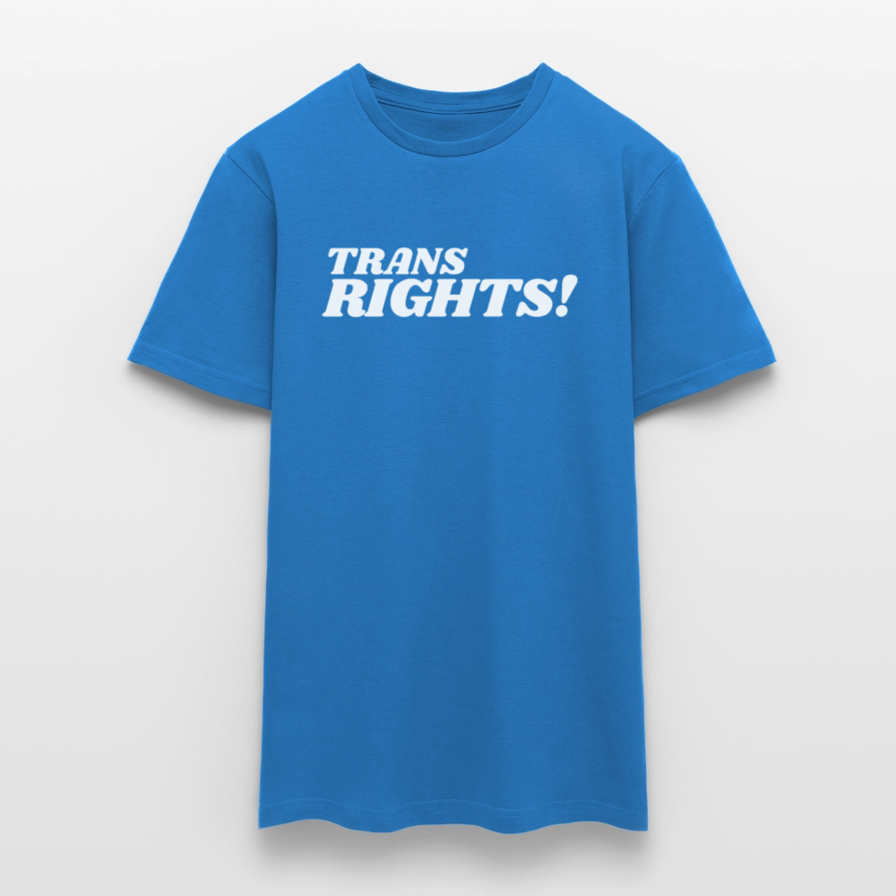 Trans Right! | Pride T-Shirt - Royalblau