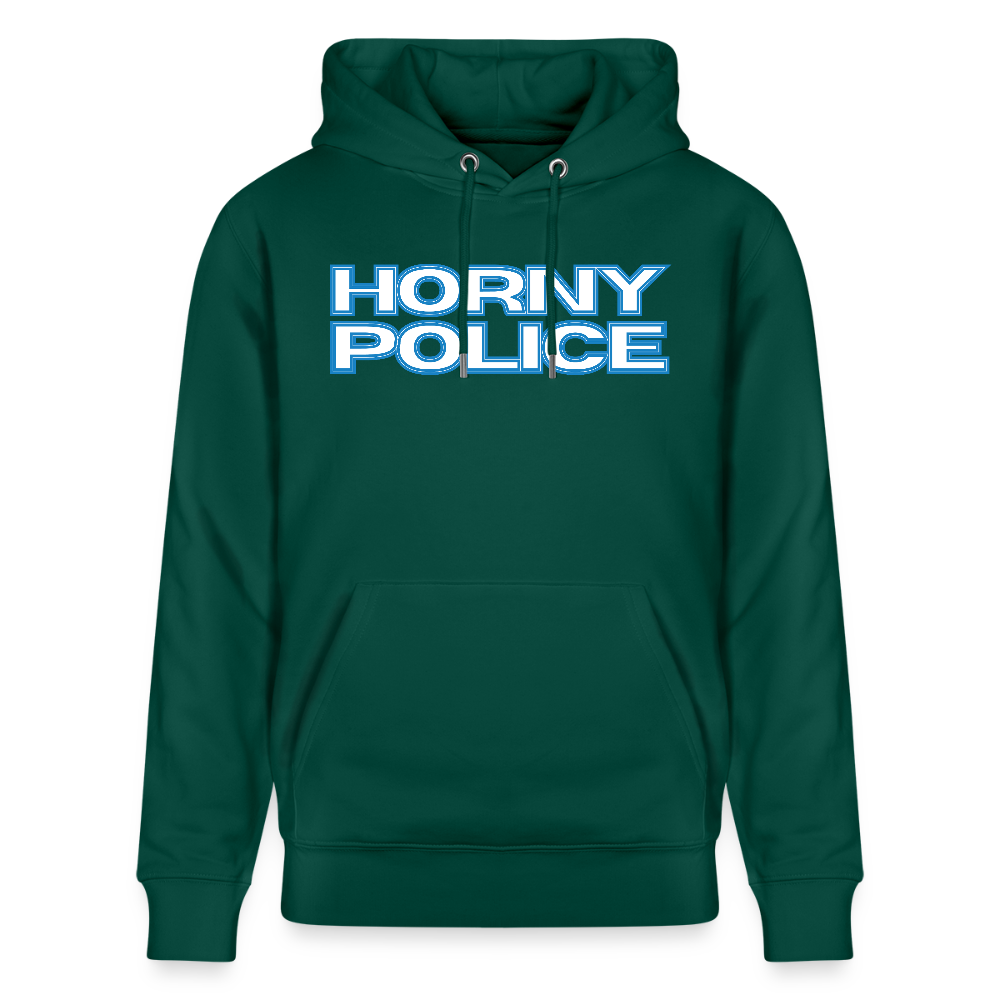 HORNY POLICE | Kink Fetish Pride Bio-Hoodie Unisex - Forest