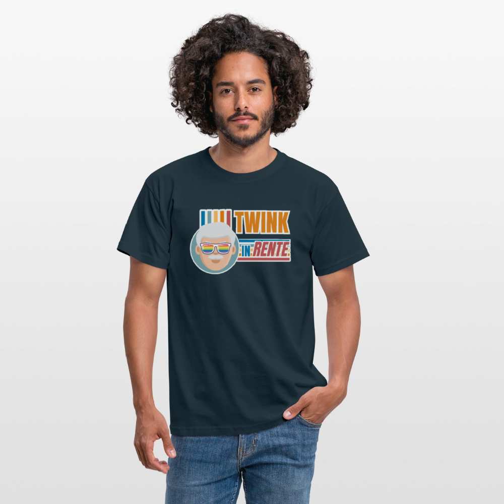 Twink in Rente! | Pride T-Shirt - Navy