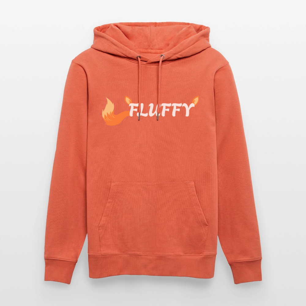 FLUFFY | Furry Pride Bio-Hoodie Unisex - Hellrot
