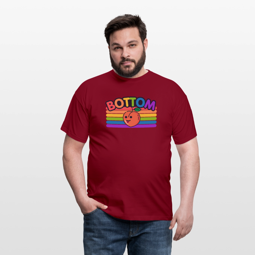 Gay Bottom | Pride T-Shirt - Ziegelrot