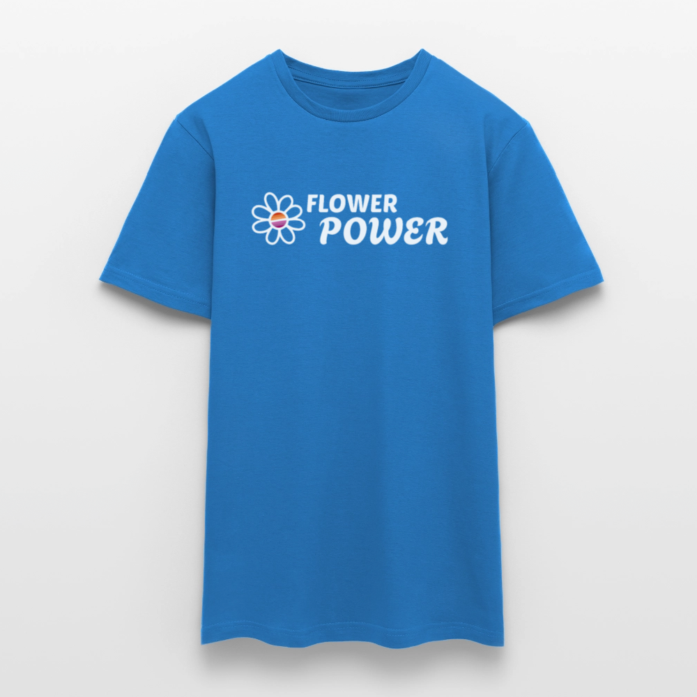 Flower Power! | Lesbian Pride T-Shirt - Royalblau