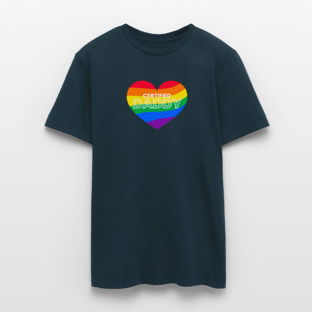 CERTIFIED DADDY | Kink Fetish Pride T-Shirt - Navy