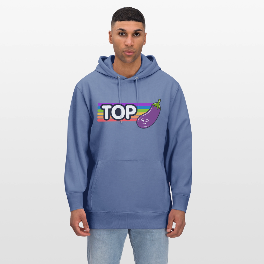 Top Gay | Pride Bio-Hoodie Unisex - Blau