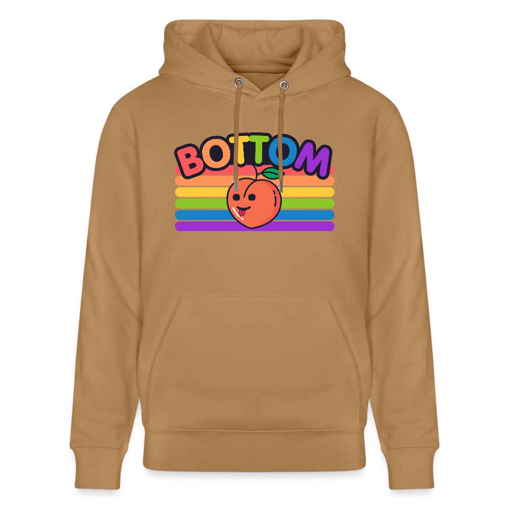 Bottom Gay | Pride Bio-Hoodie Unisex - Karamell