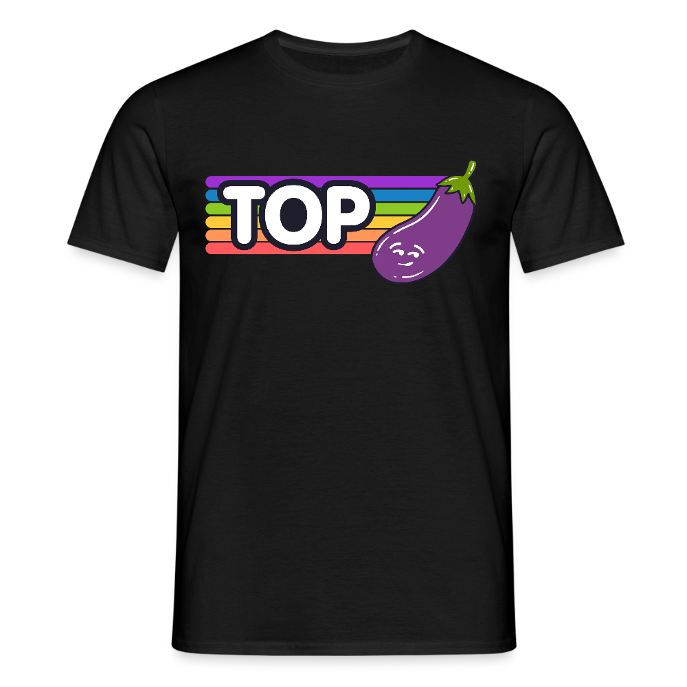 Top Gay | Pride T-Shirt - Schwarz