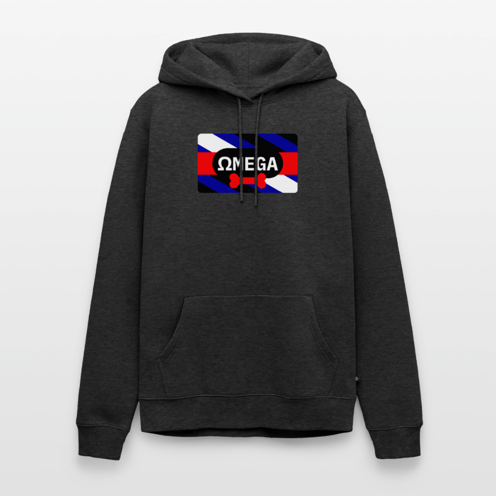 OMEGA Puppy Flag | Puppy Kink Pride Bio-Hoodie Unisex - Anthrazit meliert