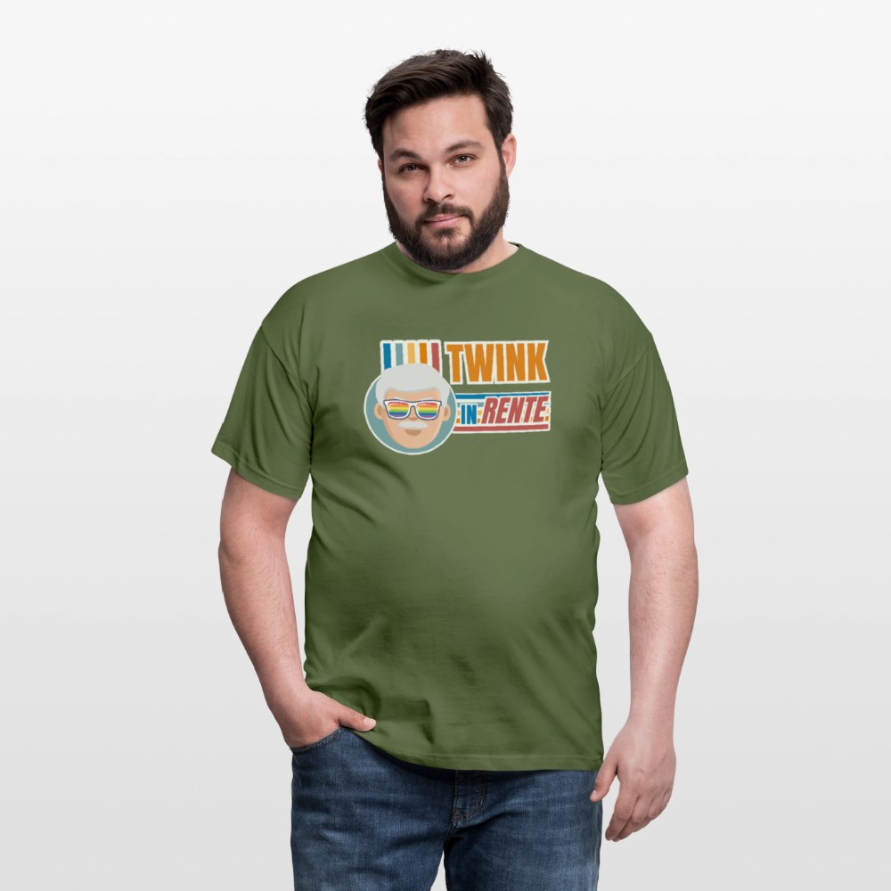 Twink in Rente! | Pride T-Shirt - Militärgrün