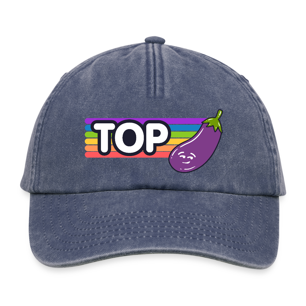 Top Gay | Pride Vintage Cap - Vintage Denim