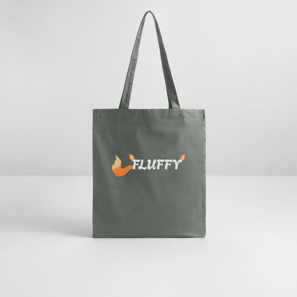 FLUFFY | Furry Pride Bio-Stoffbeutel - Anthrazit