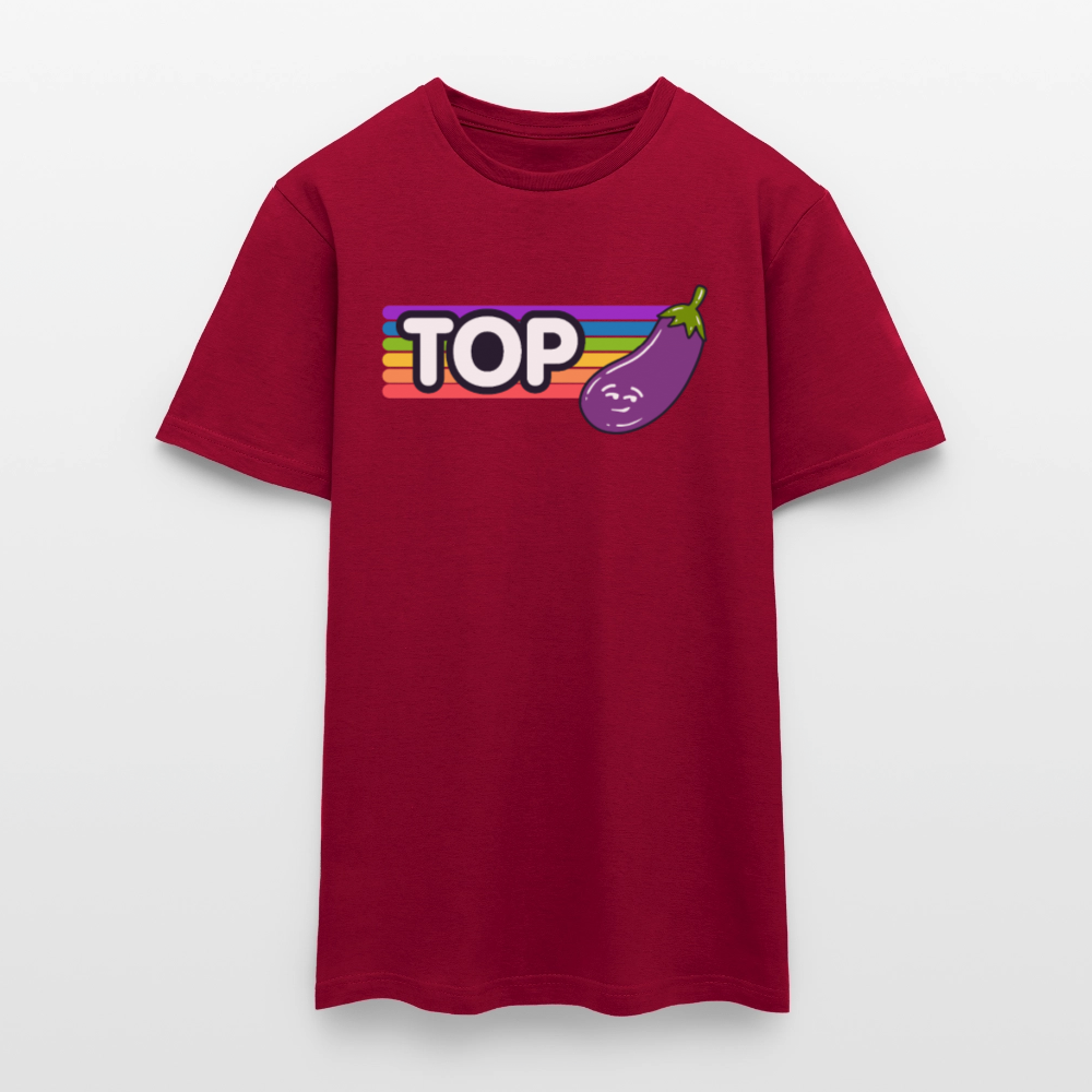 Top Gay | Pride T-Shirt - Ziegelrot