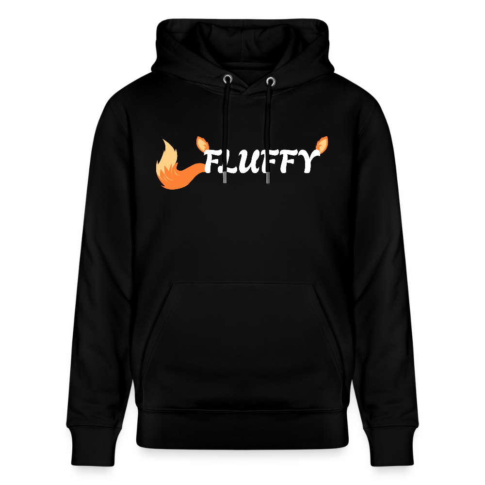 FLUFFY | Furry Pride Bio-Hoodie Unisex - Schwarz