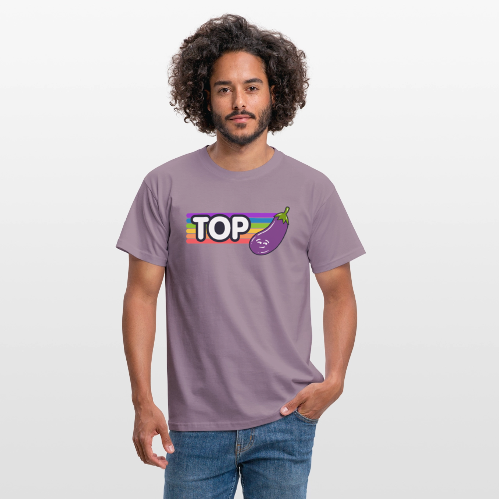 Top Gay | Pride T-Shirt - Lilagrau