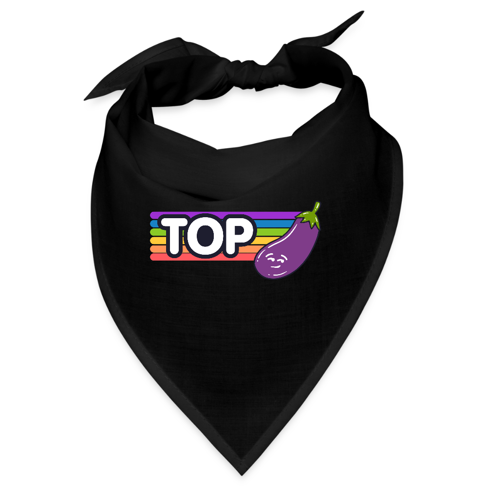 Top Gay | Pride Bandana - Schwarz