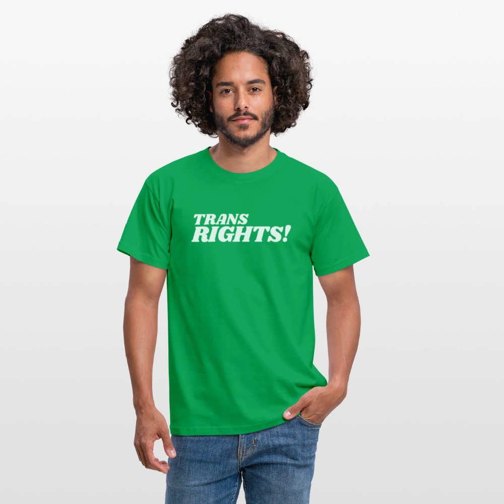 Trans Right! | Pride T-Shirt - Kelly Green