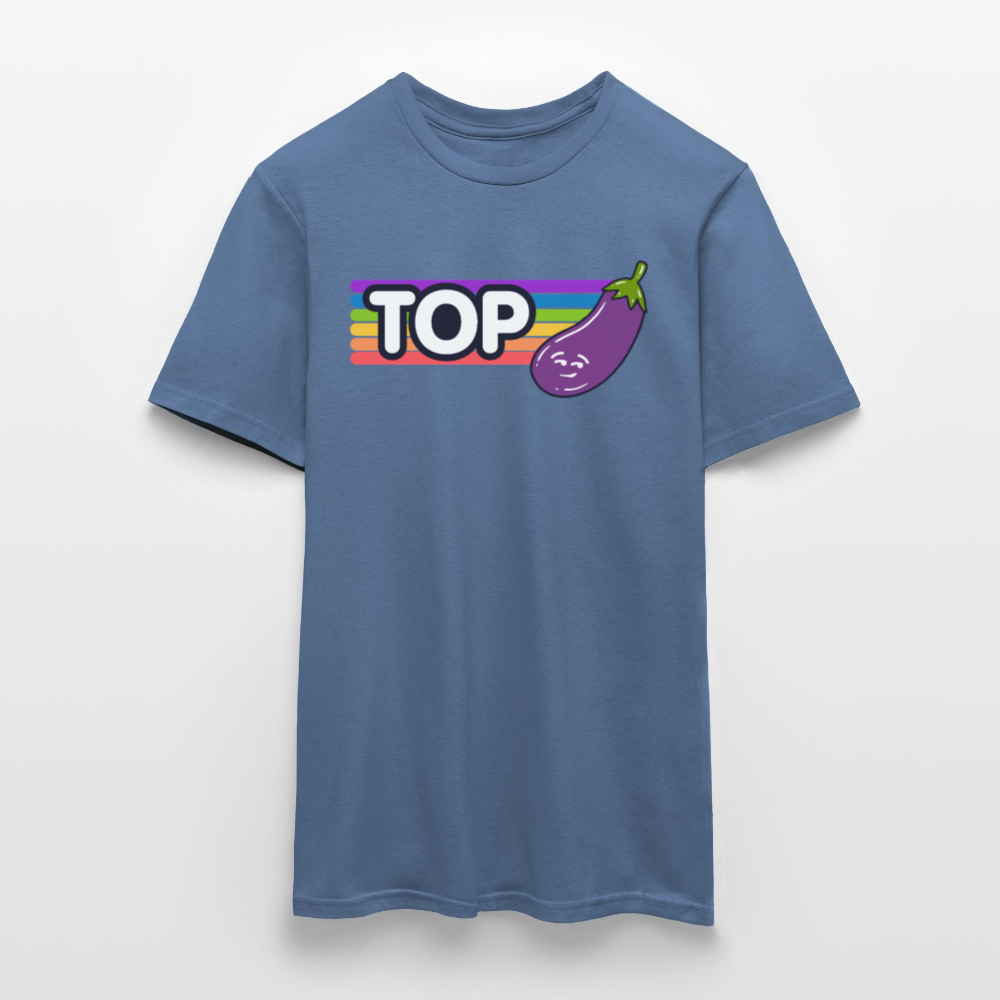 Top Gay | Pride T-Shirt - Taubenblau