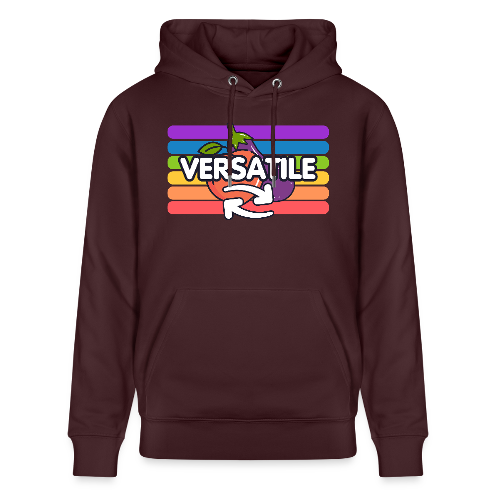 Versatile Gay | Pride Bio-Hoodie Unisex - Maroon