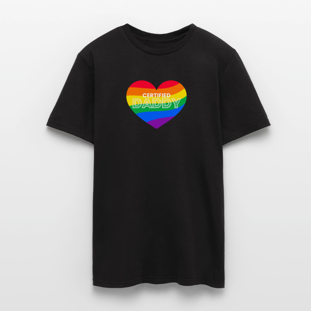 CERTIFIED DADDY | Kink Fetish Pride T-Shirt - Schwarz