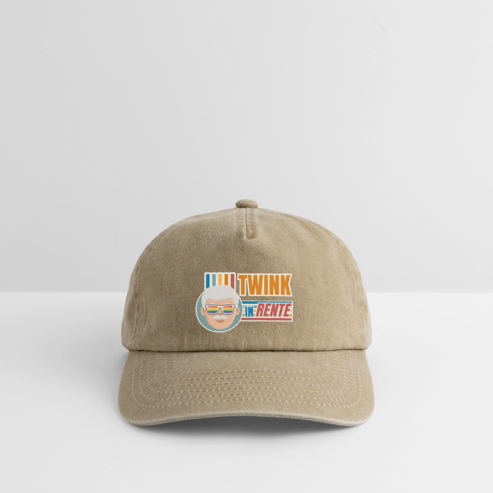 Twink in Rente! | Pride Vintage Cap - Vintage Beige