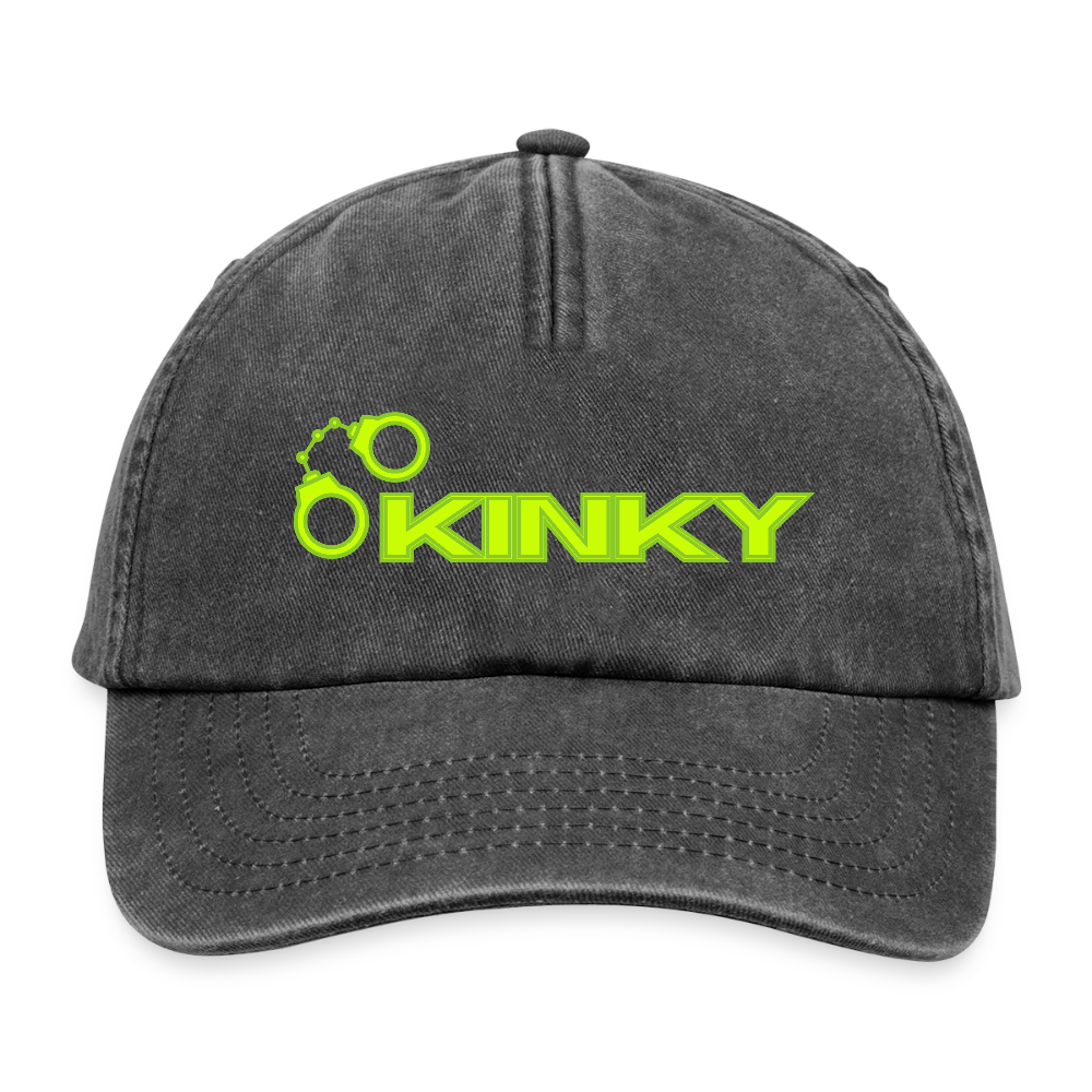 KINKY | Kink Fetish Pride Vintage Cap - Vintage Schwarz