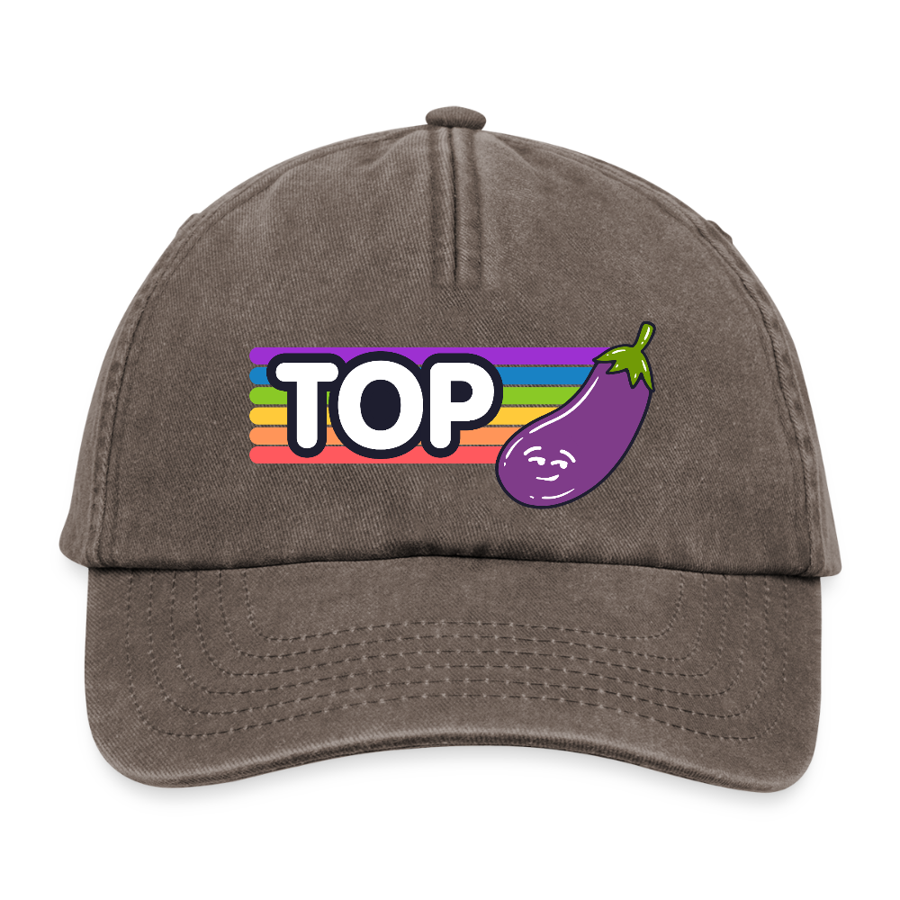 Top Gay | Pride Vintage Cap - Vintage Braun