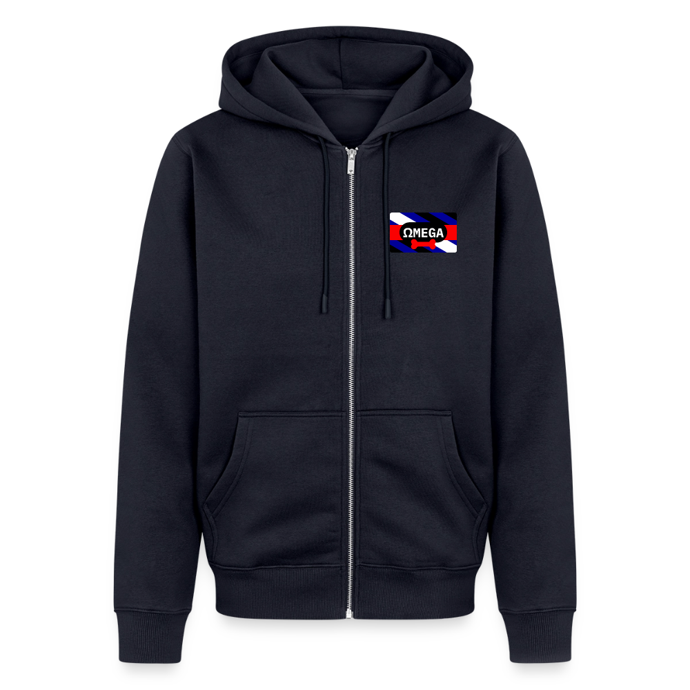 OMEGA Puppy Flag | Puppy Kink Pride | Premium Kapuzenjacke - Navy