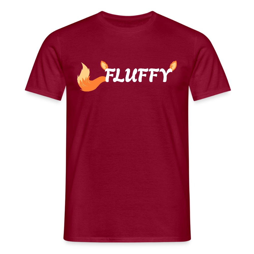 FLUFFY | Furry Pride T-Shirt - Ziegelrot