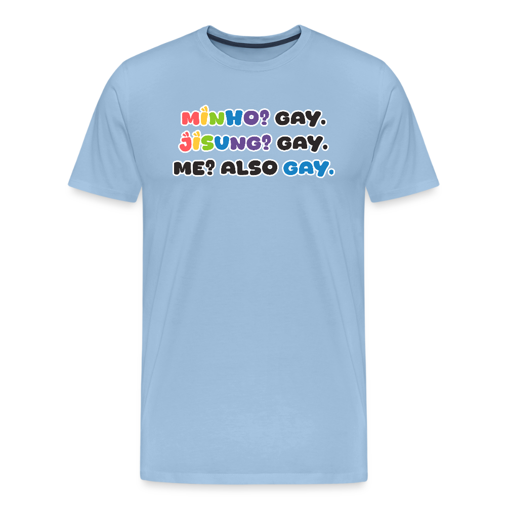 Minsung - Minho & Jisung - Pride T-Shirt - Sky