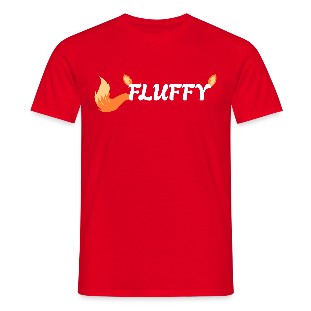 FLUFFY | Furry Pride T-Shirt - Rot