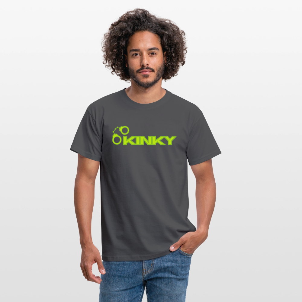 KINKY | Kink Fetish Pride T-Shirt - Anthrazit