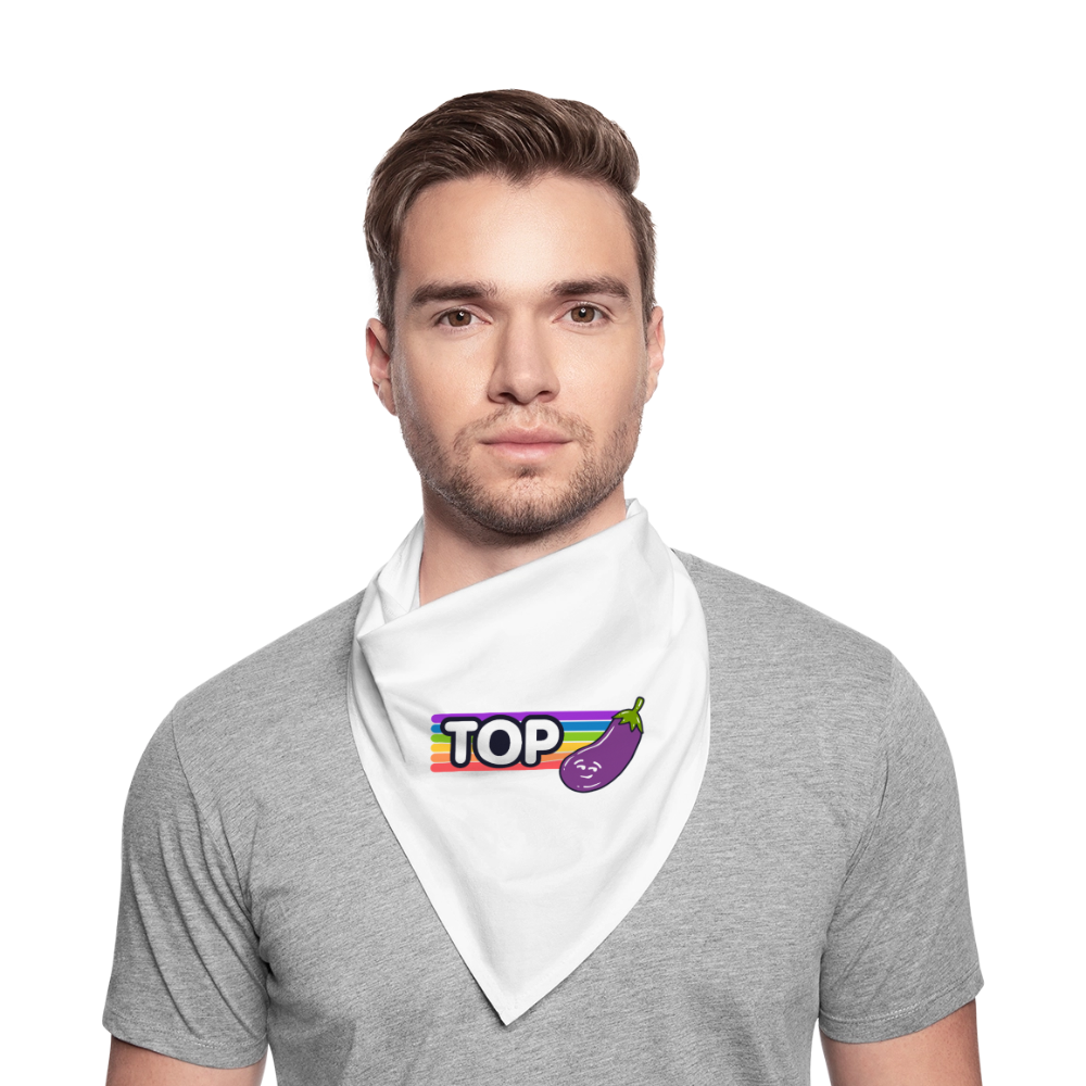 Top Gay | Pride Bandana - Weiß