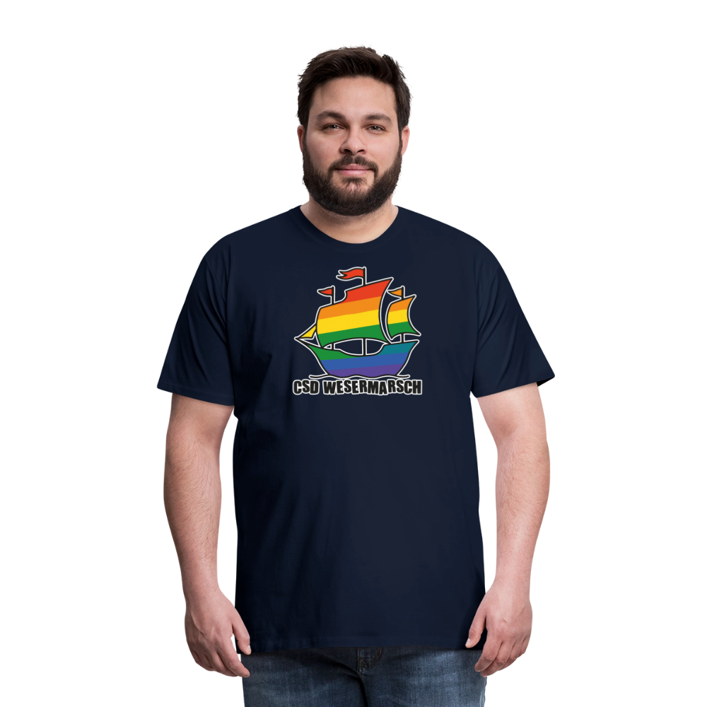 CSD Wesermarsch Premium T-Shirt - Navy