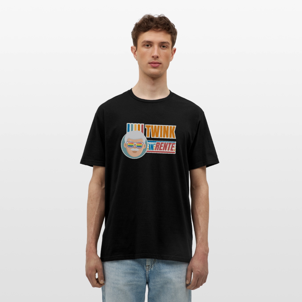 Twink in Rente! | Pride T-Shirt - Schwarz