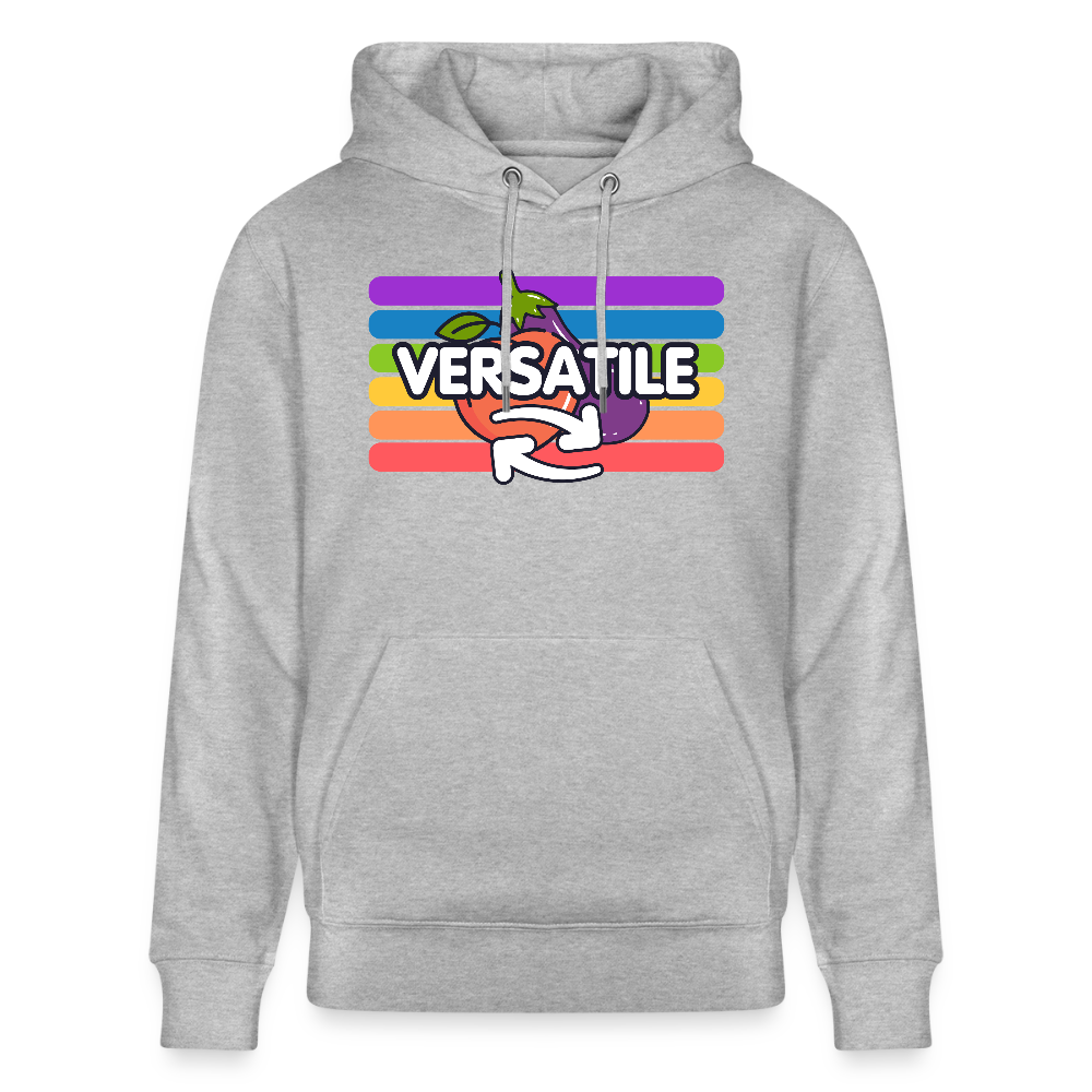 Versatile Gay | Pride Bio-Hoodie Unisex - Grau meliert